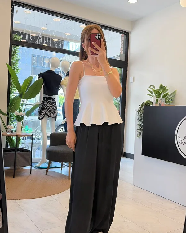 Dilvin Askılı Top Beyaz