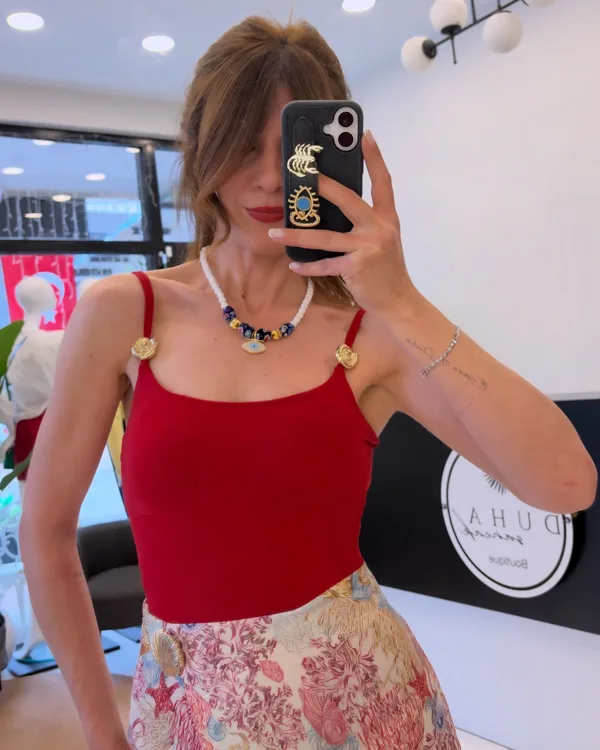 Aksesuar Detay Bodysuit
