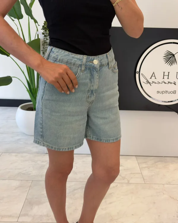 Tencel Jean Şort