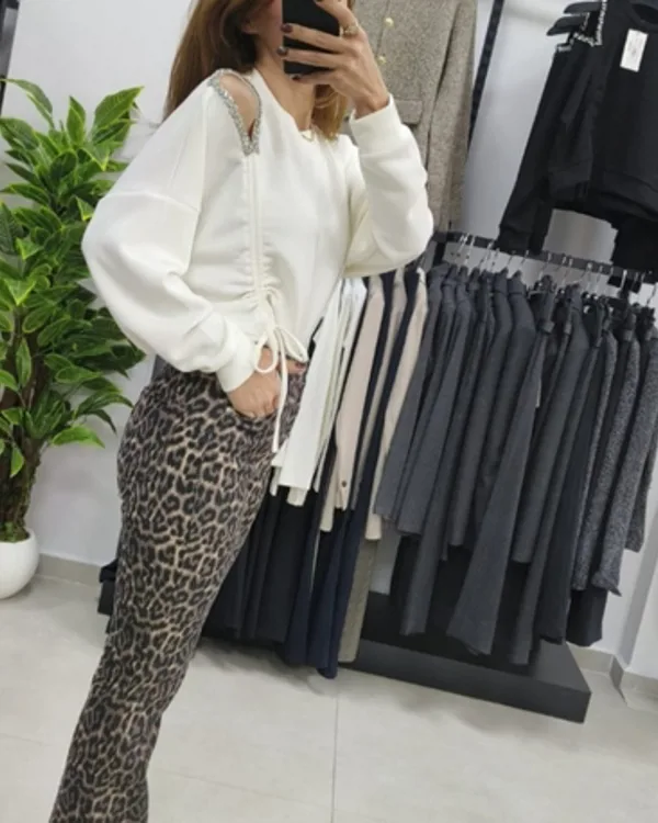 Leopar Jean İspanyol Paça